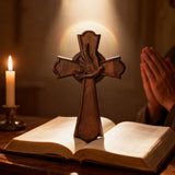 Holy Spirit Dove Wooden Cross: A Symbol of the Spirit’s Presence & Guidance