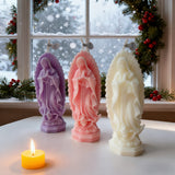 Our Lady of Guadalupe Scented Candle: A Sacred Glow of Devotion & Serenity
