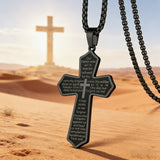 Lord’s Prayer Cross Necklace: Faith That Speaks in Every Wear