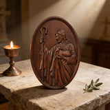 Jesus der Hirte Holzschnitzerei Wanddekoration - Endlose Sorgfalt und Anleitung