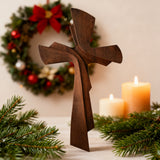 Modern Wooden Wall Cross: A Contemporary Symbol of Faith & Craftsmanship