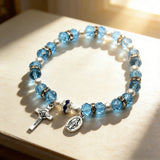 Crystal Rosary Bracelet: A Timeless Symbol of Faith and Devotion