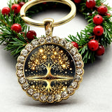 Tree of Life Keychain: A Christian Symbol of Rooted Faith & Eternal Hope