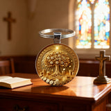 Wealth Tree of Life Keychain: A Christian Symbol of God’s Provision & Abundance