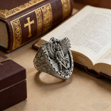 Archangel Michael Steel Titanium Ring——Giving us the strength and courage to move forward