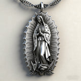 Our Lady of Guadalupe S925k Silver Necklace