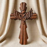 Angel Guardian Cross Wall Decoration