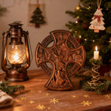 Orthodox Archangel Michael Wooden Sculpture - Gives Us Strength and Courage to Move Forward