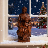Bruges Madonna Statue: Hand-Carved Beechwood, Woven With Faith and Story