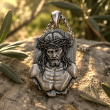 The Crown of Thorns Covenant - S925 Sterling Silver Christian Pendant, A Sacred Reminder of Sacrifice and Redemption