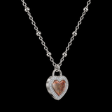 Forever in My Heart – Romantic Heart Lock Necklace | A Timeless Symbol of Love & Devotion