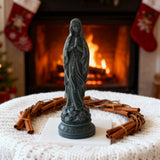 Our Lady of Lourdes Scented Candle: A Sacred Glow of Devotion & Tranquility