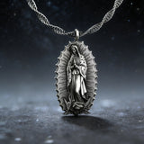 Our Lady of Guadalupe S925k Silver Necklace