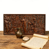 Creation of the World Wood Art: A Sacred Narrative in Warm Beechwood