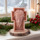 Jesus Crucifix Scented Candle: A Sacred Glow of Sacrifice & Devotion