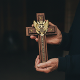 Hand-Carved Beechwood U.S. Air Force Cross — A Symbol of Faith, Service & Sacrifice
