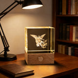 Archangel Michael 3D Crystal Lamp: A Beacon of Protection & Faith