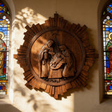 Nativity Wooden Wall Hanging