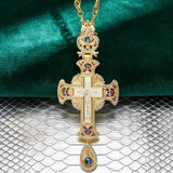 Jesus Cross Diamond-Encrusted Necklace: A Sacred Statement of Faith