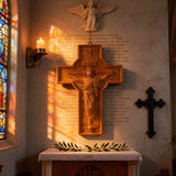 INRI Jesus Ascension Wooden Cross: A Christian Symbol of Victory & Hope