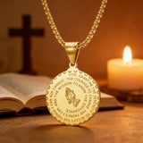 Serenity Prayer Medallion Necklace: A Daily Reminder of Faith & Resilience