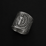 Saint Benedict Ring,ward off spiritual and physical dangers