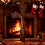 Modern Wooden Wall Cross: A Contemporary Symbol of Faith & Craftsmanship