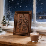 Rose & Sword Wood Wall Art: Where Strength Meets Grace