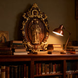 St. Jude Wooden Religious Icon Wall Artwork - Patron Saint of Despair in Troubled Times