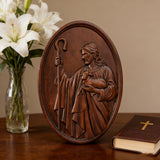 Jesus der Hirte Holzschnitzerei Wanddekoration - Endlose Sorgfalt und Anleitung