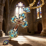 Orthodox Jesus Crucifix: Ornate Symbol of Faith & Redemption