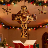 Eucharistic Chalice Wooden Cross: A Christian Symbol of the Last Supper & Redemption