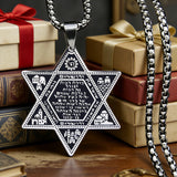 Stainless Steel Star of David Jewish Necklace: A Timeless Symbol of Heritage & Faith for daily faith wear and Christian gifting