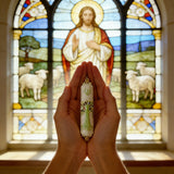 Tree of Life Enamel Mezuzah (Doorpost Prayer Scroll)