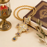 Jesus Cross Diamond-Encrusted Necklace: A Sacred Statement of Faith