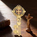 St. Benedict Key Pendant: A Symbol of Protection & Faith