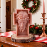 Jesus Crucifix Scented Candle: A Sacred Glow of Sacrifice & Devotion