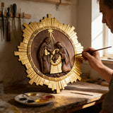 Nativity Wooden Wall Hanging