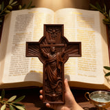 INRI Jesus Ascension Wooden Cross: A Christian Symbol of Victory & Hope