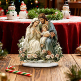 Holy Family 2D Flat Acrylic Decor – A Gentle Reminder of Love & Unity in Your Home