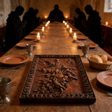 Assumption of Mary Hand-Carved Wood Wall Art: A Tribute to Heavenly Glory