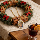 Bohemian Our Lady & Child Necklace & Keychain