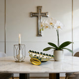 Hand-Painted Jerusalem Holy City Menorah: Light Up the Spirit of the Sacred City