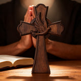 Holy Spirit Dove Wooden Cross: A Symbol of the Spirit’s Presence & Guidance