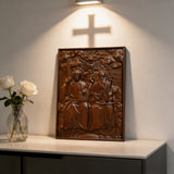 Bgcopper Heilige Dreifaltigkeit Holz Wanddekor