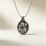 The Good Shepherd Sterling Silver Necklace - Sacred Symbol of Christ's Loving Care - John 10:14