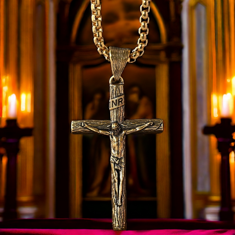 S925K Silver Cross Necklace: Embodiment of the Light of Faith