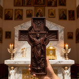 INRI Jesus Ascension Wooden Cross: A Christian Symbol of Victory & Hope