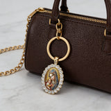 Bohemian Our Lady & Child Necklace & Keychain