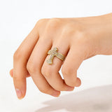 Cross Statement Ring: Wear Your Faith With Bold Elegance